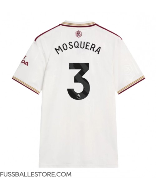 Günstige Arsenal Cristhian Mosquera #3 3rd trikot 2025-26 Kurzarm Günstige Arsenal Cristhian Mosquera #3 3rd trikot 2025-26 Kurzarm